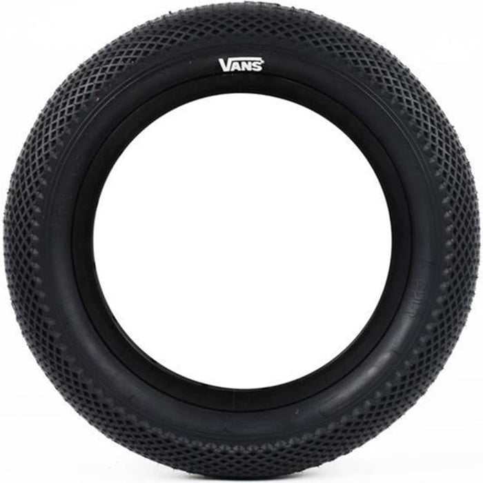 CULT VANS WAFFLE 18x2.3 tire with classic waffle tread pattern, grippy, lightweight, high pressure sidewalls