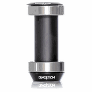 DEMOLITION mid size bottom bracket set with sealed bearings, crank arm spacers, and Demolition logo engraving