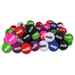 Colorful ODI BMX end plugs with logo, sold in pairs for bike handlebar ends