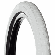 Hucker Tire Demolition Hammerhead street tire with low profile tan wall and rectangle tread pattern