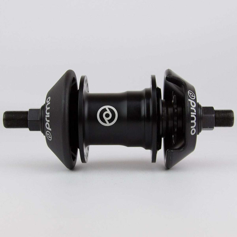 PRIMO FREEMIX PRO black aluminum freecoaster hub with 9t driver and press-on guards
