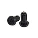 PRIMO ICON black bicycle handlebar bar ends with screw fasteners