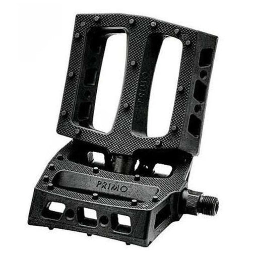 PRIMO JJ PEDALE black impact resistant nylon bike pedal with Primo logo and chromoly spindle
