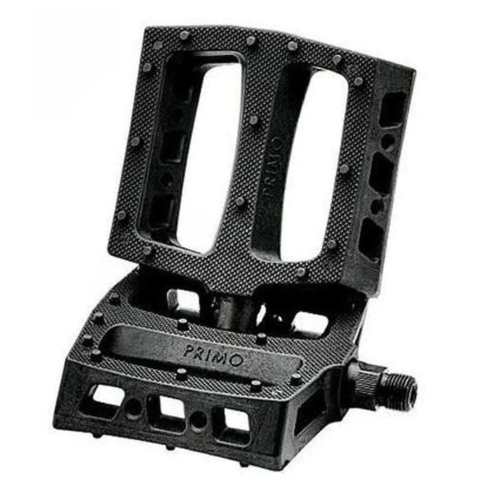 PRIMO JJ PEDALE black impact resistant nylon bike pedal with Primo logo and chromoly spindle