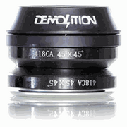 DEMOLITION HEADSET V2 integrated bicycle headset with sealed cartridge bearings and alloy cap options.