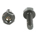 PRIMO N4 FL V2 durable black axle bolts for bike stability and strength upgrade