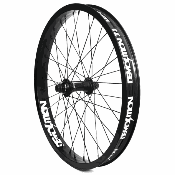 Demolition Team Plus 20-inch front wheel with Whistler female hub and double wall welded aluminum rim