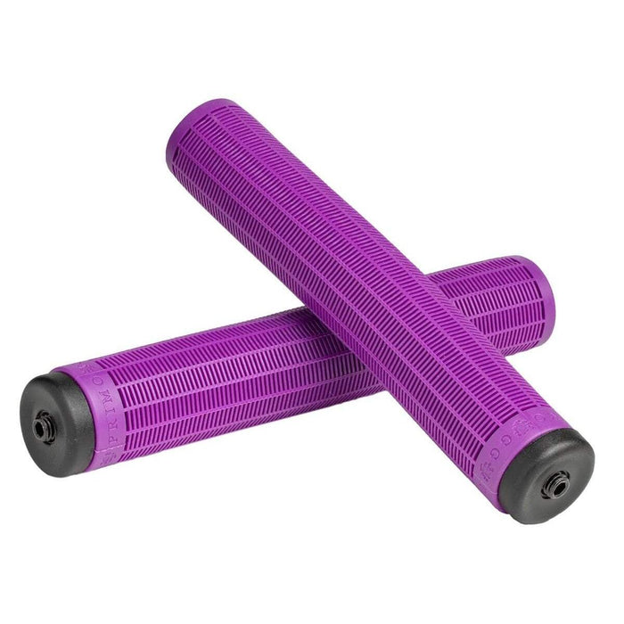 Purple Primo Griffin Supersoft grips without flange for handlebars, textured and durable design