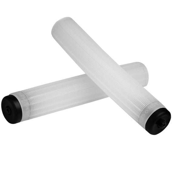 Primo Griffin Supersoft transparent bike grips without flange for comfortable handlebar hold