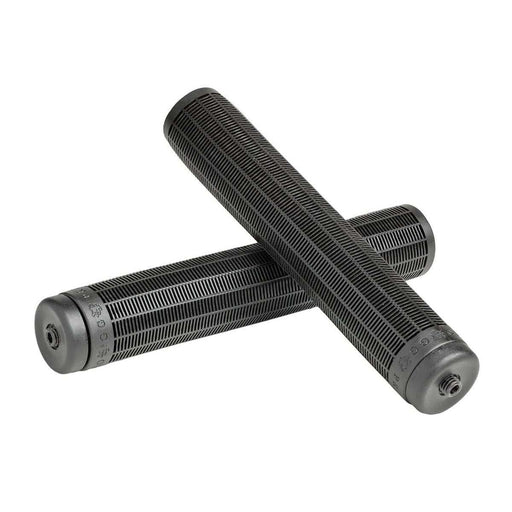 Primo Griffin Supersoft black bicycle grips without flange with textured surface for secure handlebar hold