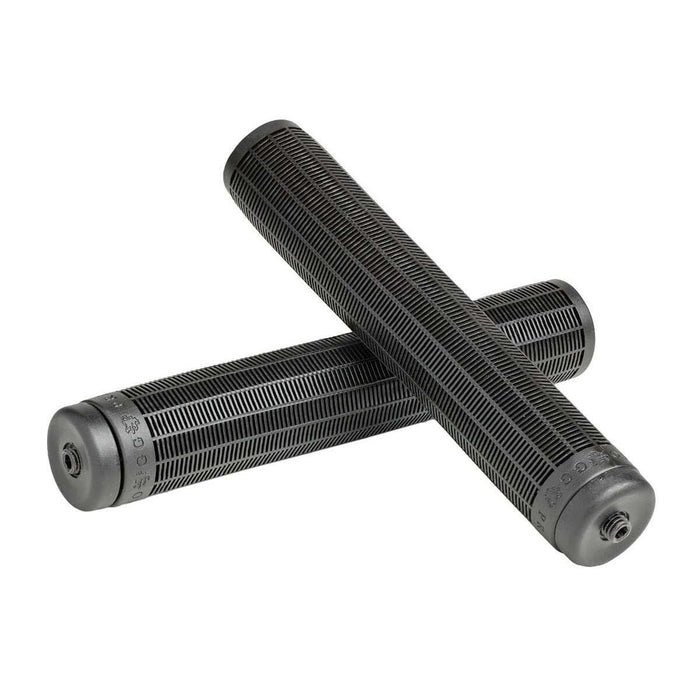 Primo Griffin Supersoft black bike handlebar grips without flange with textured surface