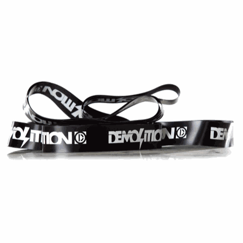 DEMOLITION HEAVY DUTY black nylon rim strip for 20-inch bike wheels to protect tubes from pinching