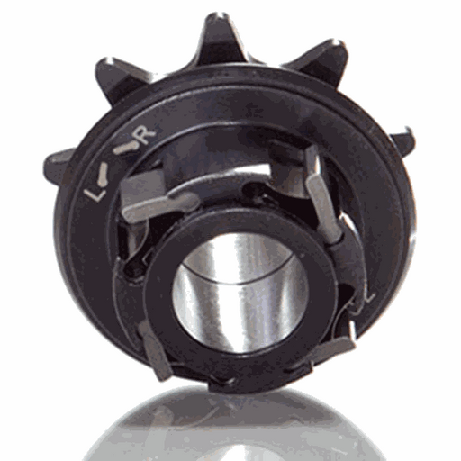 Demolition Rolls V2 Driver unit with 9 teeth, sealed bearing, pawls, spring, and sealing ring for cassette hub.