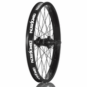 Complete wheel for the RotatoR V4 Pro freecoaster with double walled Demolition Zero Plus rim and black hub