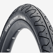 Tioga City Slicker Tire with slick tread and water dispersing grooves for fast rolling and reliable city commuting