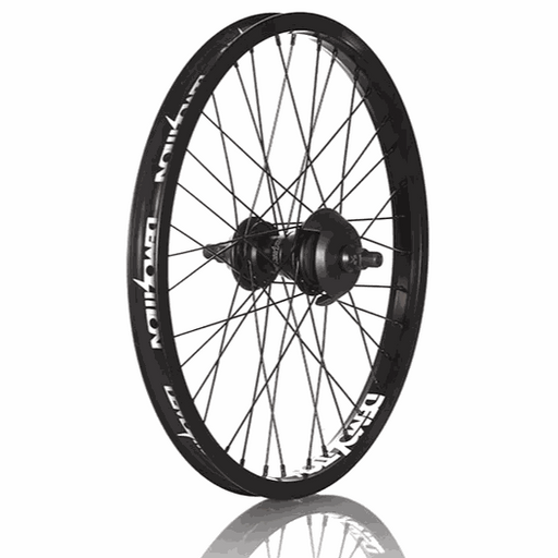 Demolition Laufrad Cassette Whistler Lite all-black 36-hole bike wheel with 9t driver and double-walled rim