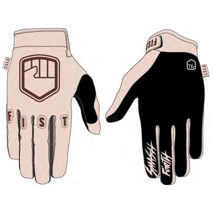 FIST WHITE-CREAM EARTH STOCKER GLOVES