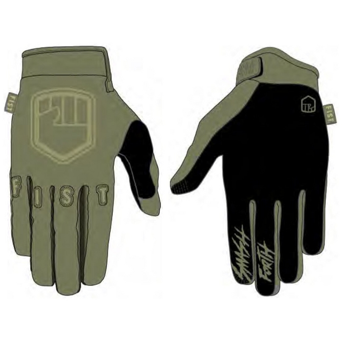 FIST OLIVE EARTH STOCKER GLOVES