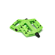 ÉCLAT CONTRA PEDAL, green nylon/fibreglass material, slim lightweight design with knurled surface and replaceable pins.