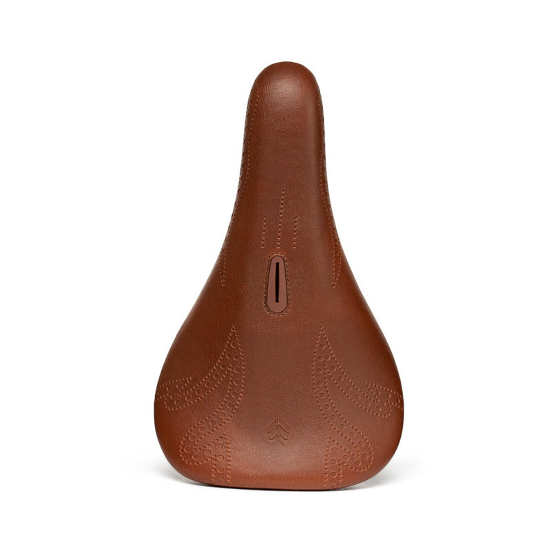 ÉCLAT EXILE X TYSON PIVOTAL SEAT in Tyson Brown with ergonomic contoured foam shape.