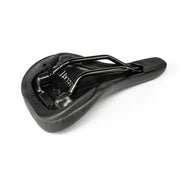 ÉCLAT EXILE X TYSON Railed Seat, durable slim design, black color, ergonomic contours, and 8mm crmo rails.