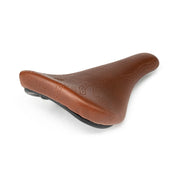 ÉCLAT EXILE X TYSON Railed Seat in Brown faux-leather.