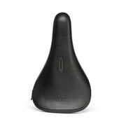 Black ÉCLAT EXILE PIVOTAL SEAT with ergonomic contoured foam and reinforced nose section, compatible with Pivotal seat posts.