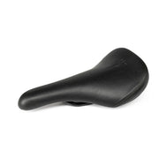 ÉCLAT EXILE Railed Seat, slim contoured black design, durable railed base, ergonomic foam shape.