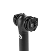 ÉCLAT EXILE RAILED SEAT POST black forged aluminum bike seat post with single-bolt clamp and CNC finish