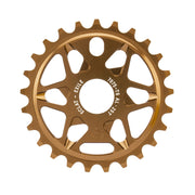ÉCLAT EXILE CHAINRING with multi-spoke design in 7075-T6 alloy.