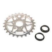 ÉCLAT EXILE CHAINRING multi-spoke sprocket with adaptors, 7075-T6 alloy.