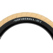 ÉCLAT FIREBALL TIRE with grind-friendly tread and puncture-resistant technology.
