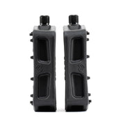 ÉCLAT JUGGERNAUT PEDAL black nylon fibreglass, side view, designed for grinding.