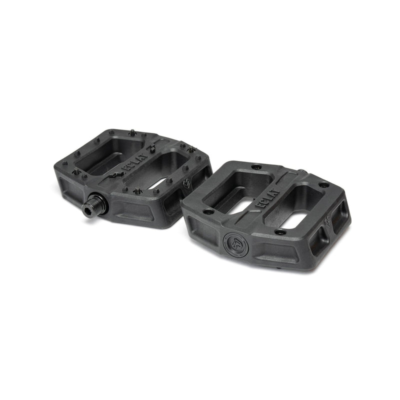 ÉCLAT JUGGERNAUT PEDAL, black, injection molded nylon/fiberglass, dual-function for grip and grinding.