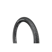 Éclat Mugen Tire for flatland BMX, durable, high-grip, black.