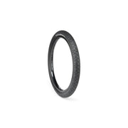 Éclat Mugen Tire for BMX flatland riding in black with race-spec rubber compound and ultra-round profile.