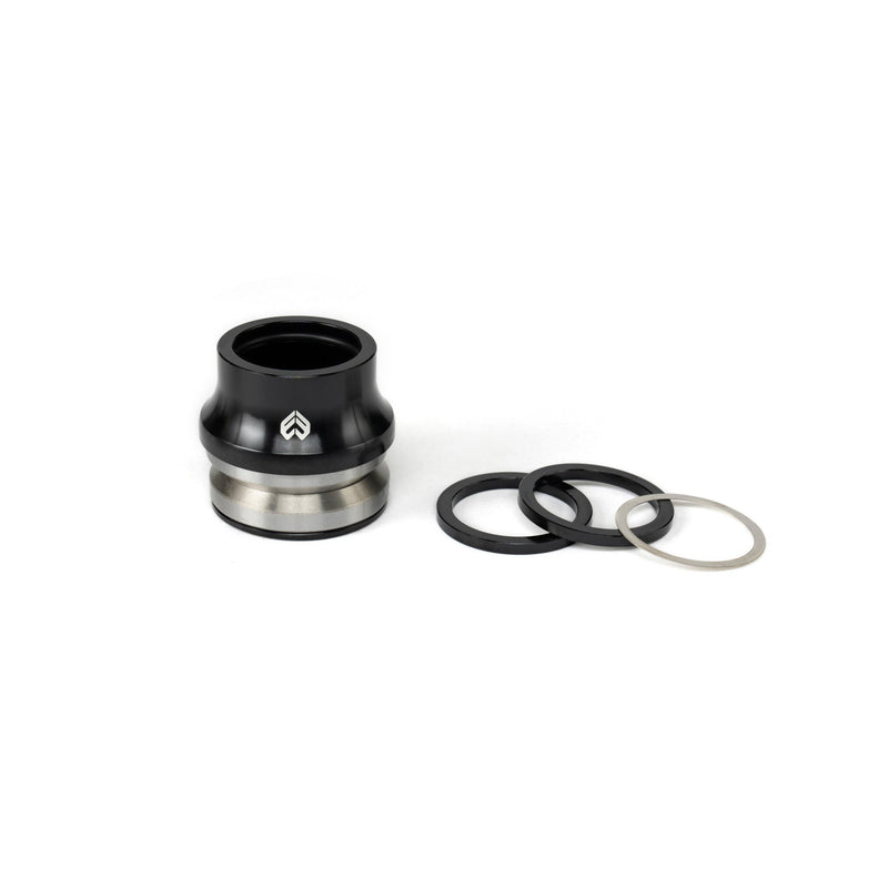 ÉCLAT WAVE 22 HEADSET black alloy bike headset with sealed bearings and spacers