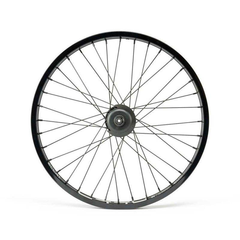 ÉCLAT E440/SHIFT FREECOASTER REAR WHEEL with black stainless steel spokes, 6061-T6 alloy rim, and freecoaster hub.