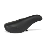 ÉCLAT OZ SEAT, black pivotal bicycle seat with minimalistic design, available in slim and fat padding.
