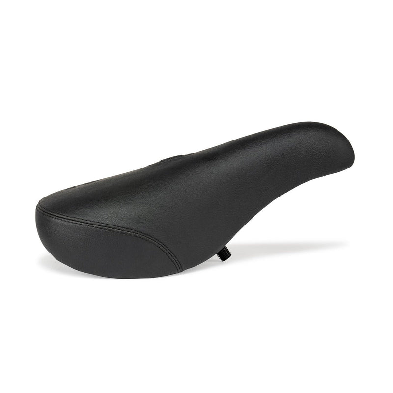 ÉCLAT OZ SEAT, black pivotal bicycle seat with minimalistic design, available in slim and fat padding.