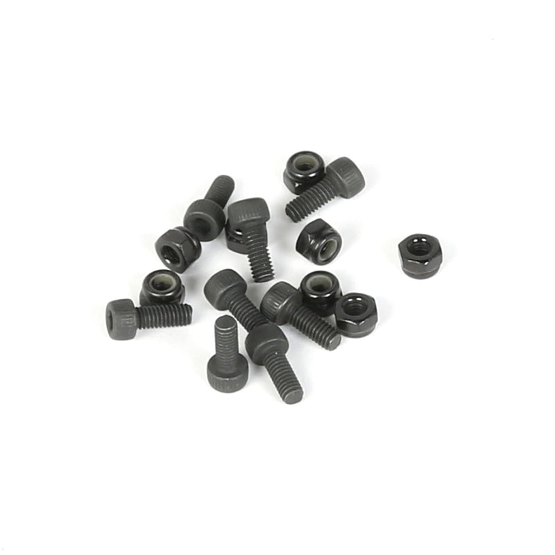 Éclat Slash Alloy pedal replacement steel pins and bolts set with hexagon socket wrench