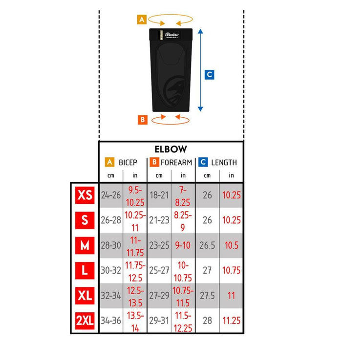 SHADOW SUPER SLIM V2 ELBOW PADS