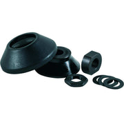 FIEND FULL CAB BMX bike drive side hub guard with heat-treated 4130 CrMo core and PC cover, compatible with 14mm axle cassettes and freecoasters, 126g.