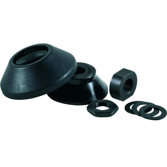 FIEND FULL CAB BMX bike drive side hub guard with heat-treated 4130 CrMo core and PC cover, compatible with 14mm axle cassettes and freecoasters, 126g.