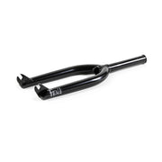Black Fiend Invest BMX fork with heat-treated Chromoly tubing and machined steerer tube