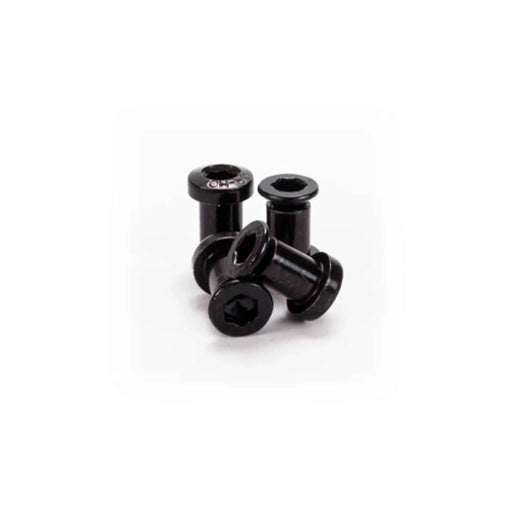 Set of black Fiend Hovac bolts for Havoc Sprocket Guard replacement hardware