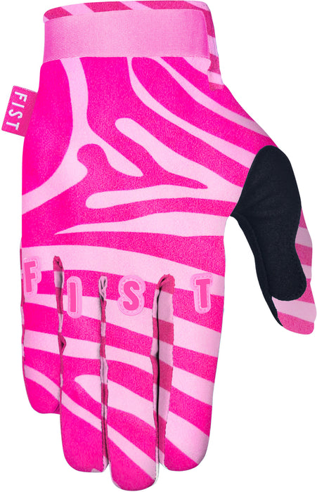 Fist Gloves Pink Zebra