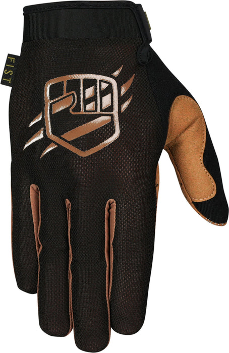 Fist Summer Gloves Black n Tan Breezer