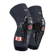 G-FORM PRO-X3 bike knee guards with SmartFlex impact-absorbing pads and compression sleeves for protective cycling gear