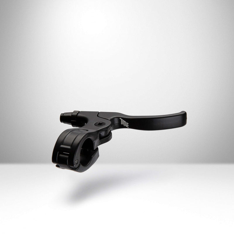 Black MTB G1 brake lever with short design and adjustable set screw for dirt jump and street use